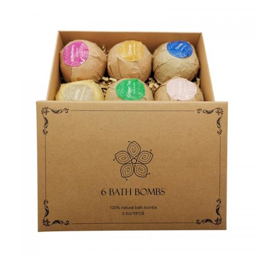 6pk display bath bomb