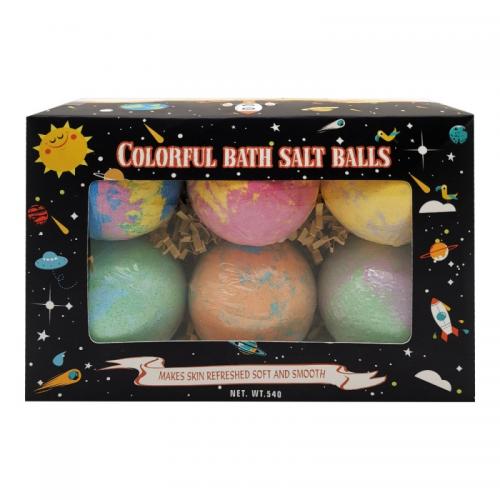 6pk window box bath bombs