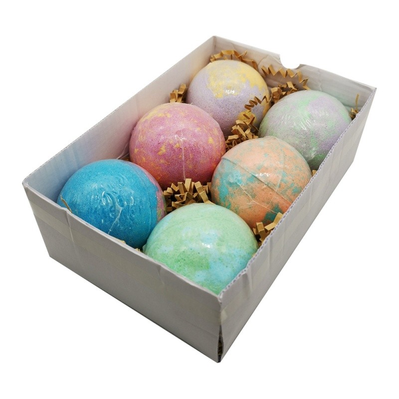 6pk window box bath bombs
