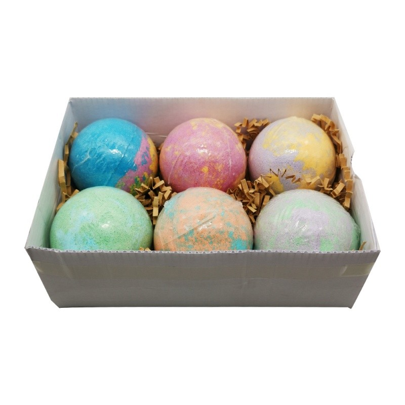 6pk window box bath bombs