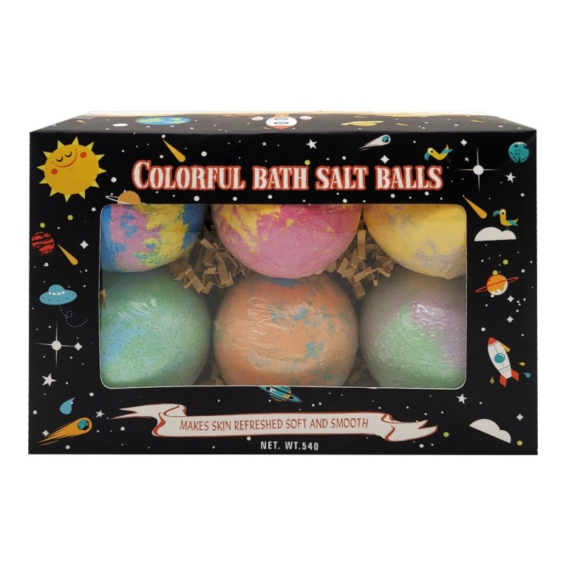 6pk window box bath bombs