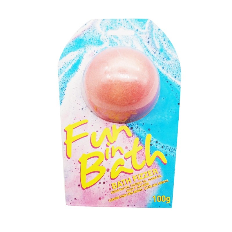 blister card single bath bomb