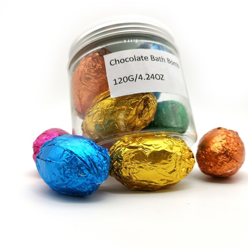 chocolate bath bombs