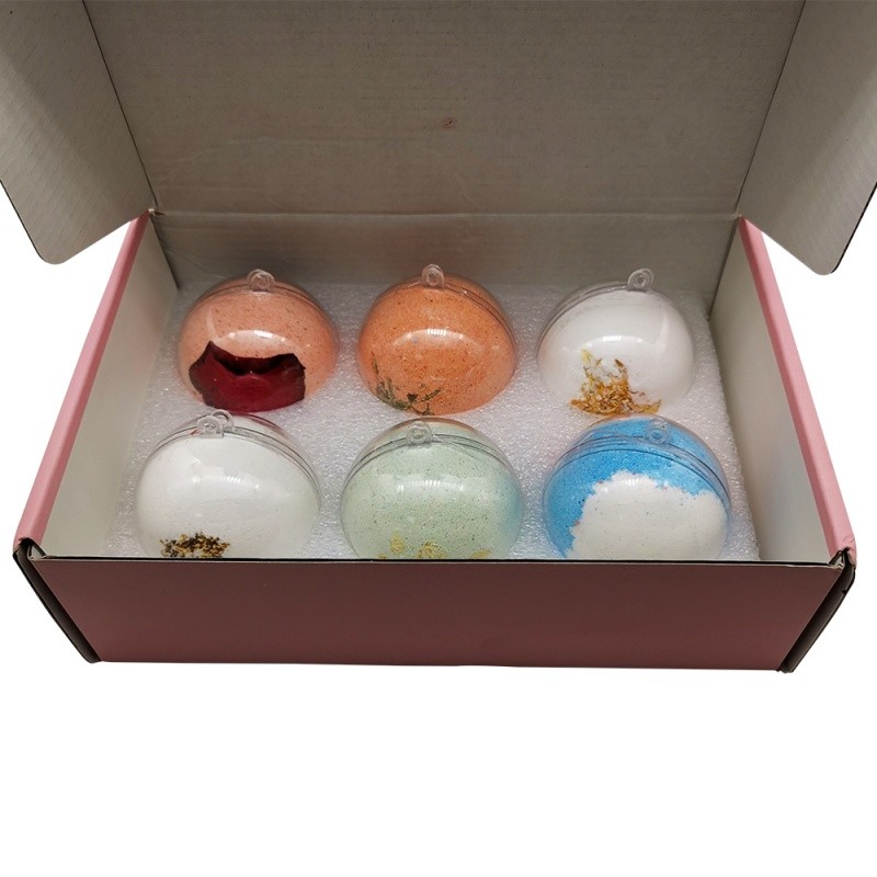 christmas bath bombs