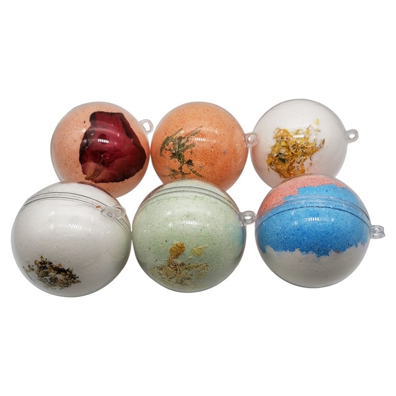 christmas bath bombs
