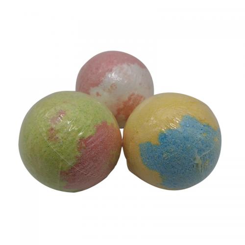 dry flowers bath bomb
