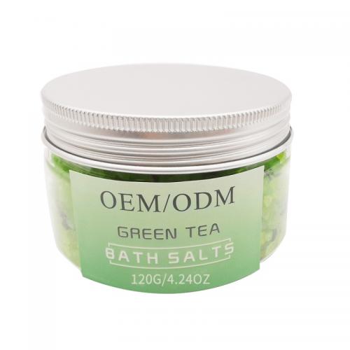 green tea bath salts