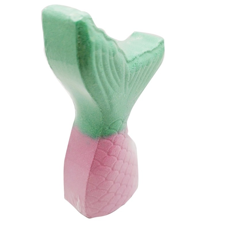 mermaid rainbow bath bomb